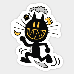 Smile cat Sticker